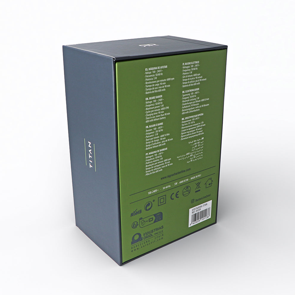 Afeitadora Titan Ragnar